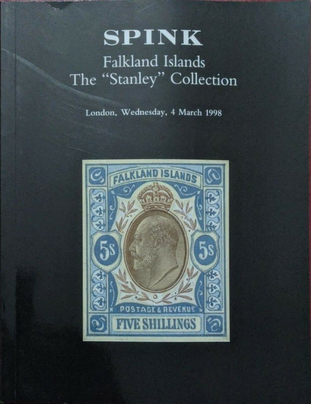 Auction Catalogue The Stanley Collection of FALKLAND ISLANDS Stamps Covers etc