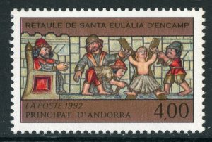 French Colony 1992 Andorra Martyrdom Sc #420 MNH H267 ⭐⭐