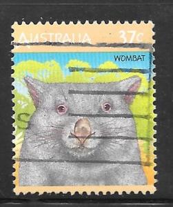 Australia 1035c: 37c Common Wombat (Vombatus ursinus), used, VF