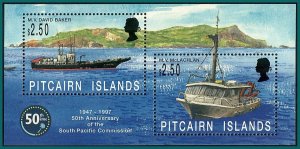 Pitcairn Islands 1997 South Pacific Commission, MS MNH  #464,SGMS511