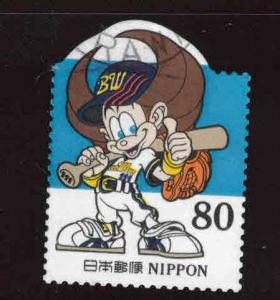 JAPAN Scott 2715g baseball team mascot Used