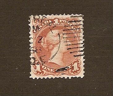 Canada  Scott #22  Used   Scott CV $100.00