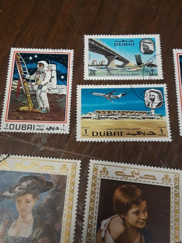 Dubai Pictorial Stamp Lot