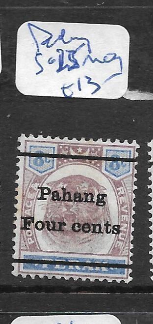 MALAYA  PAHANG    (PP0706B)   TIGER 4C/8C  SG 25  MOG