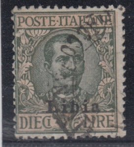 ITALY - LIBIA Sassone n. 12 used  cv 380$