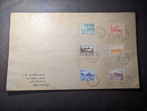 1943 England British Channel Islands Cover Jersey to St Martins Guernsey CI