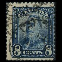 CANADA 1928 - Scott# 154 King 8c Used