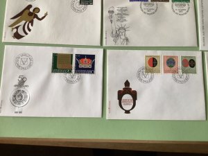 Liechtenstein 1971 postal stamps covers 9 items Ref A1373