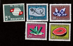 Switzerland # B282-B286 Mint!