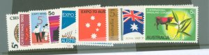 Australia  #466-476 Mint (NH) Multiple