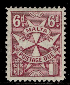 MALTA GV SG D18, 6d purple, LH MINT.