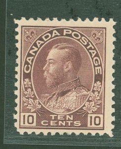 Canada #116 Unused Single