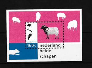 [16900] Netherlands Niederlande 1997 Animals Sheep SS Sheet MNH NVPH 1713