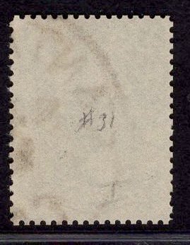 US Stamp #31 10C Washington Type I USED SCV $1100. Clean, Crisp paper!!