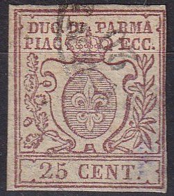 Parma #10   F-VF Used  Signed Schlesinger CV $225.00  (Z8733)