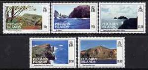 Pitcairn Islands 1993 Island Views perf set of 5 unmounte...