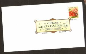 US 4754 Vintage Seed Packets Phlox DCP FDC 2013