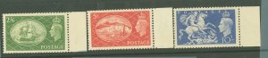 Great Britain #286-288 Mint (NH) Single