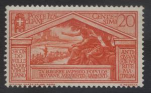 Italy - Scott 249 -Helenus and Aeneas-1930 - MVLH