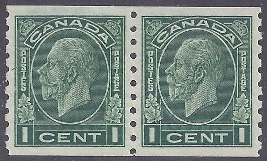 Canada Scott #205 Mint Pair LH VF