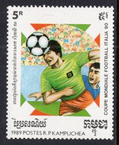 Cambodia 923 Soccer MNH VF