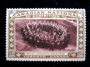 CANADIAN NAT'L EXPO POSTER STAMP - TORONTO, CANADA - ca 1937