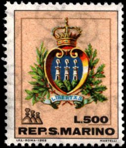 San Marino #677-686, Complete Set(10), 1968, Never Hinged