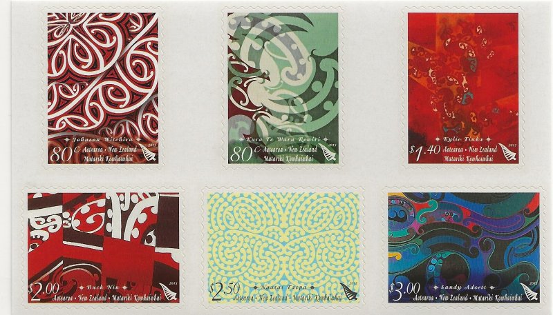 New Zealand 2592 2015 sheet 6 VF Mint NH