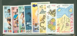 Antigua #361/381 Unused Single (Complete Set)