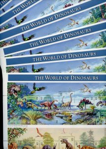 US Scott 3136 World of Dinosaurs SIX Sheets of 15 MNH