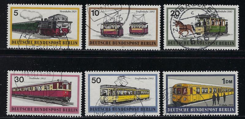 Germany Berlin Scott # 9N305 - 9N310, used