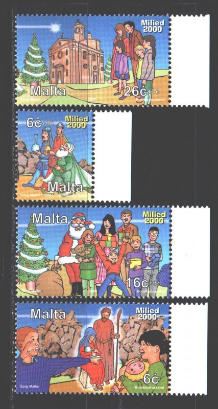 Malta. 2000. 1148-51. New Year. MNH. 