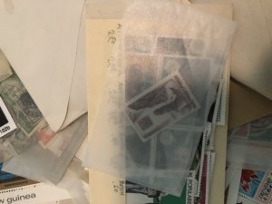 W.W Stamps In Glassine’s Some Old China-N.Korea +  Might Find GEMS