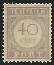 Suriname #J29 Mint Hinged Postage Due