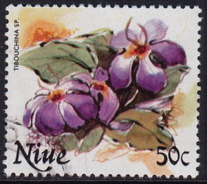 Niue - 1981 - Scott #326a - used - Flower