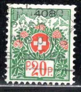 Switzerland Scott # S9, used