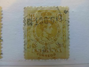 Spain España Spain 1917-21 Medallion 15c fine used A5P4F186-