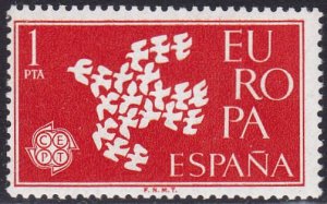 Spain 1961 SG1432 UHM Europa