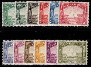 ADEN GVI SG1-12, 1937 complete set, M MINT. Cat £1200.