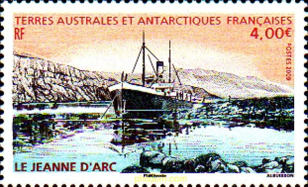 227438 MNH ANTARTIDA FRANCESA 2009 BARCOS
