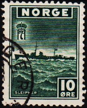 Norway. 1943 10ore S.G.343 Fine Used