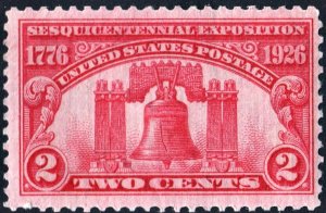 SC#627 2¢ Liberty Bell Issue (1926) MHR