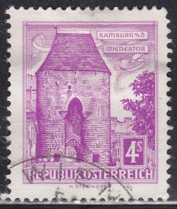 Austria 627 Vienna Gate, Hainburg 1960