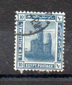 EGYPT - 1914 - MENON AND THEBES - MONUMENTS - 10 - Used -