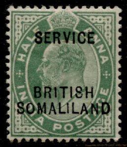 British Somaliland #O6 Overprint Definitive MLH