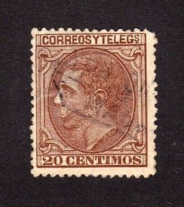Spain stamp #245, used, SCV $15.00 