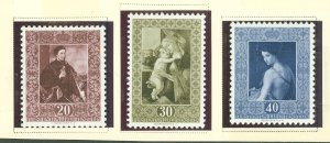 Liechtenstein #261-3  Single (Complete Set)