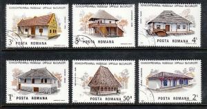 Romania Architecture 3387-3392 CTO  VF NH