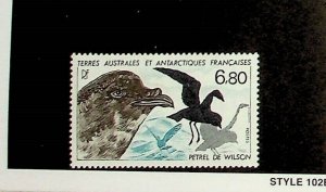 FRENCH SOUTHERN & ANTARCTIC TERR. Sc 138 NH ISSUE OF 1988 - BIRDS