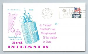 1972 INTELSAT IV - To Transmit President's Trip to a China Station - F2604